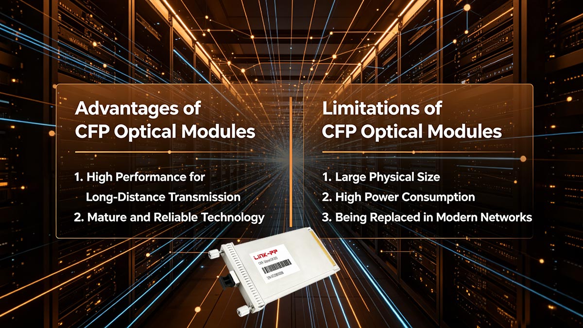 Advantages and Limitations of CFP Optical Modules