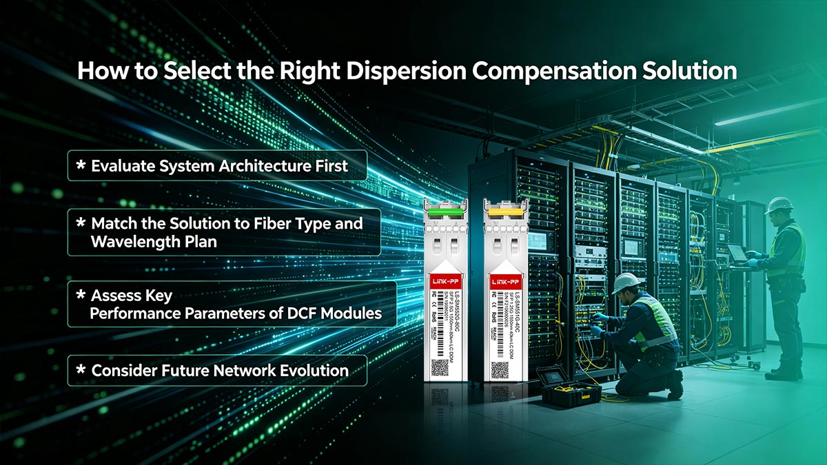 How to Select the Right Dispersion Compensation Solution