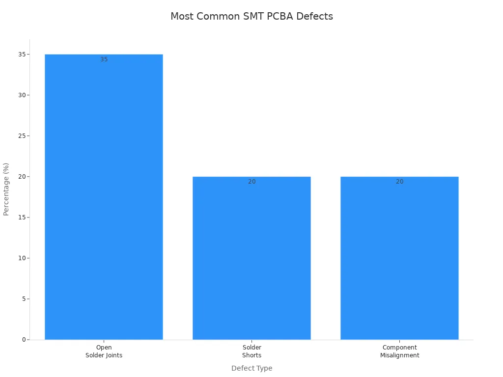 Most Common SMT PCBA Defects